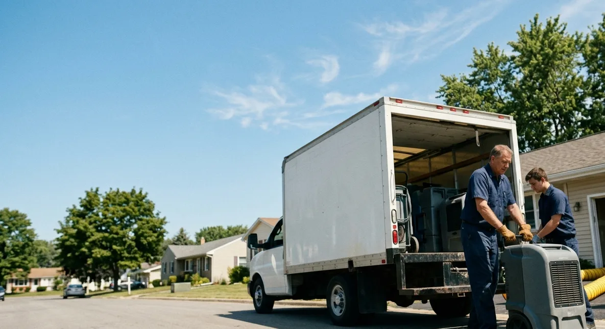 Water Damage Cleanup in Princeton, IN near me